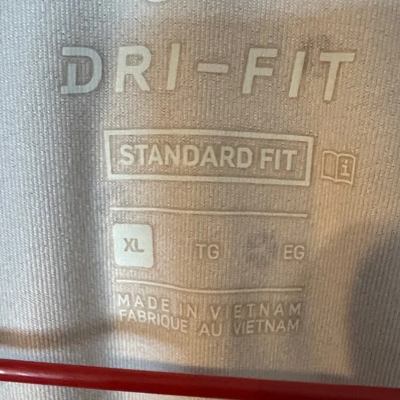 Nike Light Pink Men’s Polo Shirt with Dot Print - Picture 2 of 4